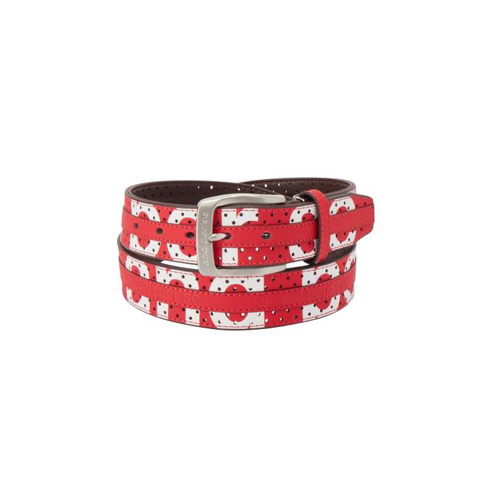 and per se（アンパスィ） 【在庫限り】and per se LOGO PRINTED BELT