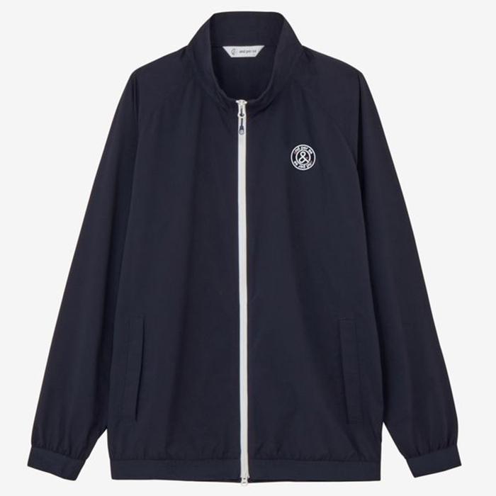 美品！and per seアンパスィ　ジップアップ　ニットジャケット　M and per se（アンパスィ） 【在庫限り】and per se AMS1106G1