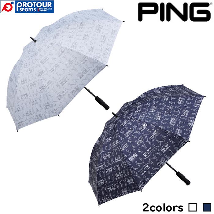 【新品/未使用】晴雨兼用傘 Mr.PING UM-A2302 PING ピンゴルフ 傘 UM-A2302 スリーディメンショナル Mr.PING