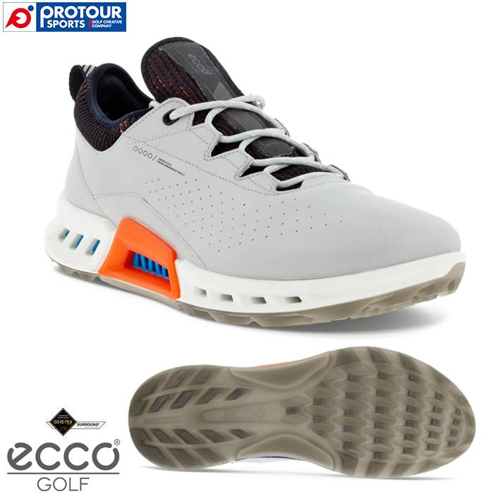 ECCO MEN'S GOLF BIOM C4 GOLF SHOE 130404-57719 CONCRETE/BLACK