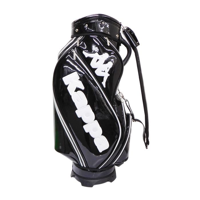 Kappa GOLF キャディバッグ KGA2FACB08 BLK 【カッパ ゴルフ caddie bag ブラック Itaria】