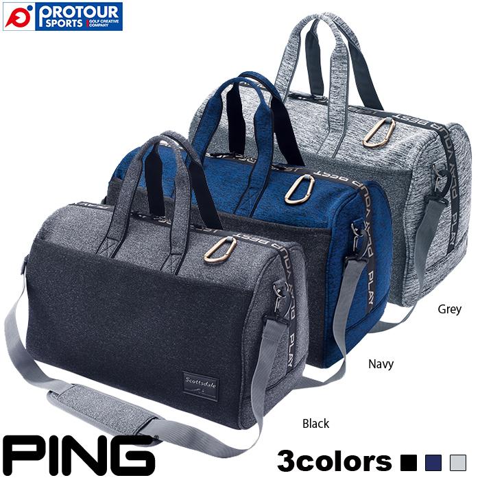 PING ボストンバッグ GB-U203 Black/Navy/Grey 【ピン boston bag
