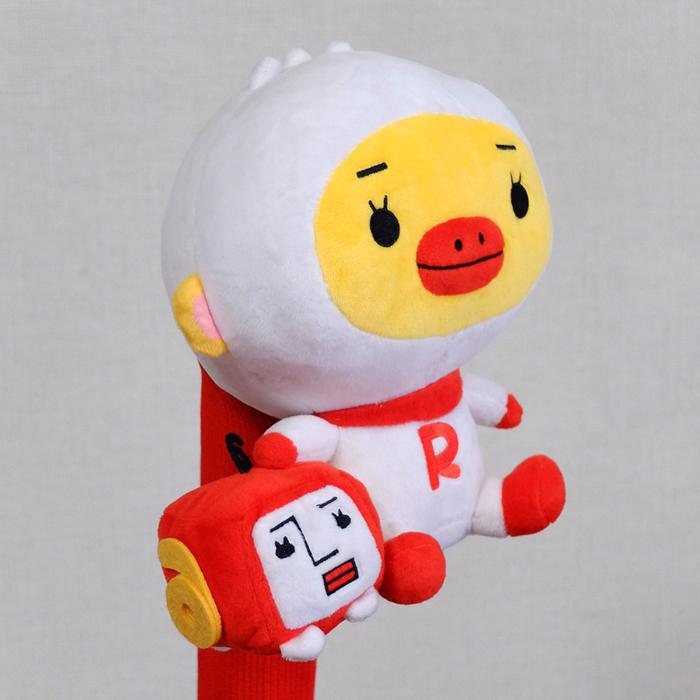 【RSK山陽放送】ドライバーヘッドカバー（アレすけ＆ろくたん） RSK山陽放送】ドライバーヘッドカバー（アレすけ＆ろくたん