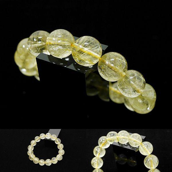 Original天然石] 輝く金針 ゴールドルチル A4 [13mm]100054 : PROUD