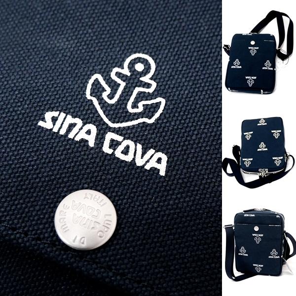 SINA COVA シナコバ 帆布 トートバッグ ネイビー SINACOVA - SINA COVA