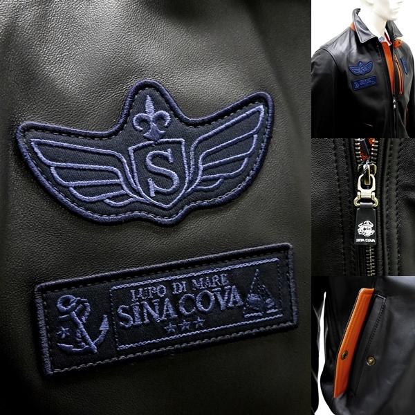 SINA COVA（シナコバ） シナコバアウトレット L レザージャケット