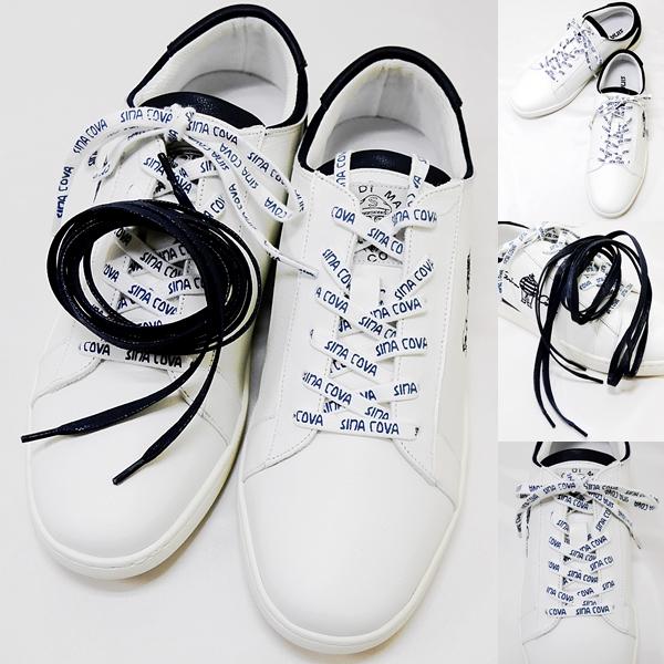 SINA COVA 新品未使用 SINA COVA（シナコバ） レザースニーカー 26cm ゴルフ タウンウェア