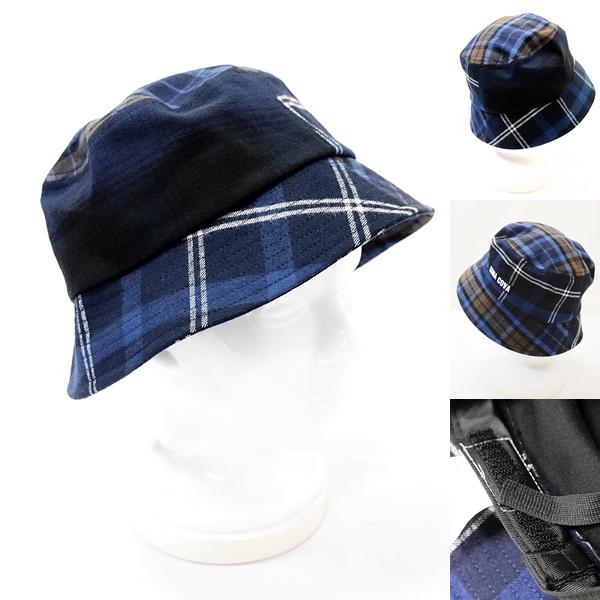 シナコバ バケットハット 帽子 ゴルフ メンズ レディース兼用 チェックデザイン 16500円 新作24AW 2491414 sc KAf m 24277730 | SINA COVA | 02