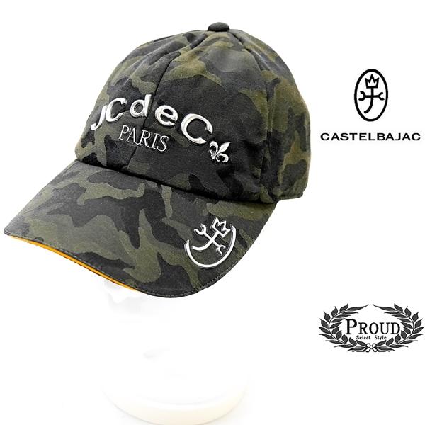 カステルバジャックアウトレット キャップ 帽子 ゴルフ スポーツウェア キルティング仕様 メンズ レディース 9900円 新作24AW 2491817 jc KAf m 7214391129 | CASTELBAJAC