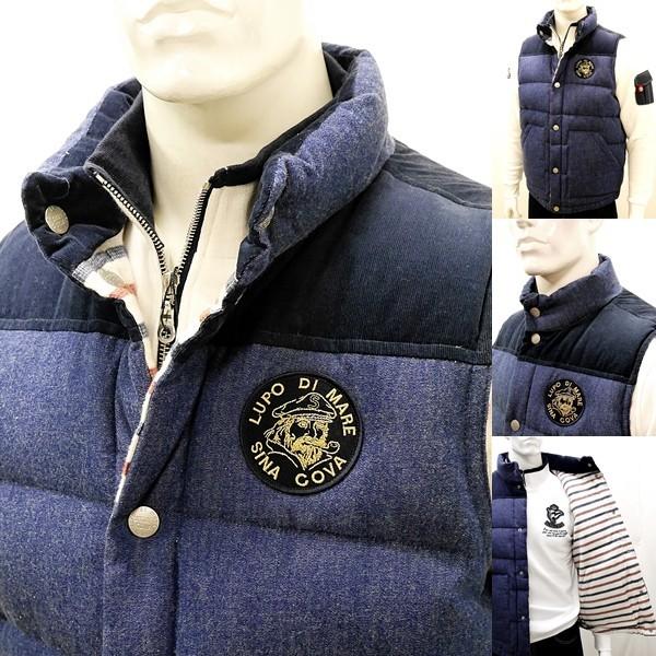 SINA COVA シナコバ 特選品￥47000+税 [LL]ダウンベスト リバーシブル 