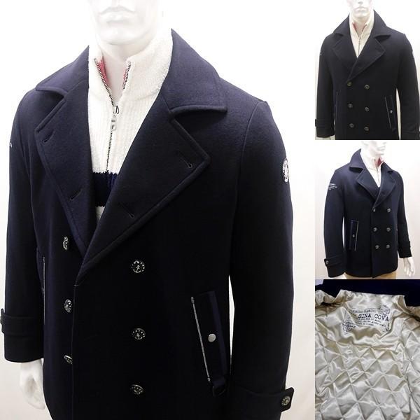 SINA COVA シナコバ アウトレット￥88000+税 [LL]ピーコート ウール 