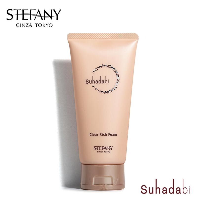 Suhadabi クリアリッチフォーム 洗顔フォーム 洗顔 市販 洗顔料 有名なブランド うるおい 保湿 60代 50代 素肌美 40代 乾燥