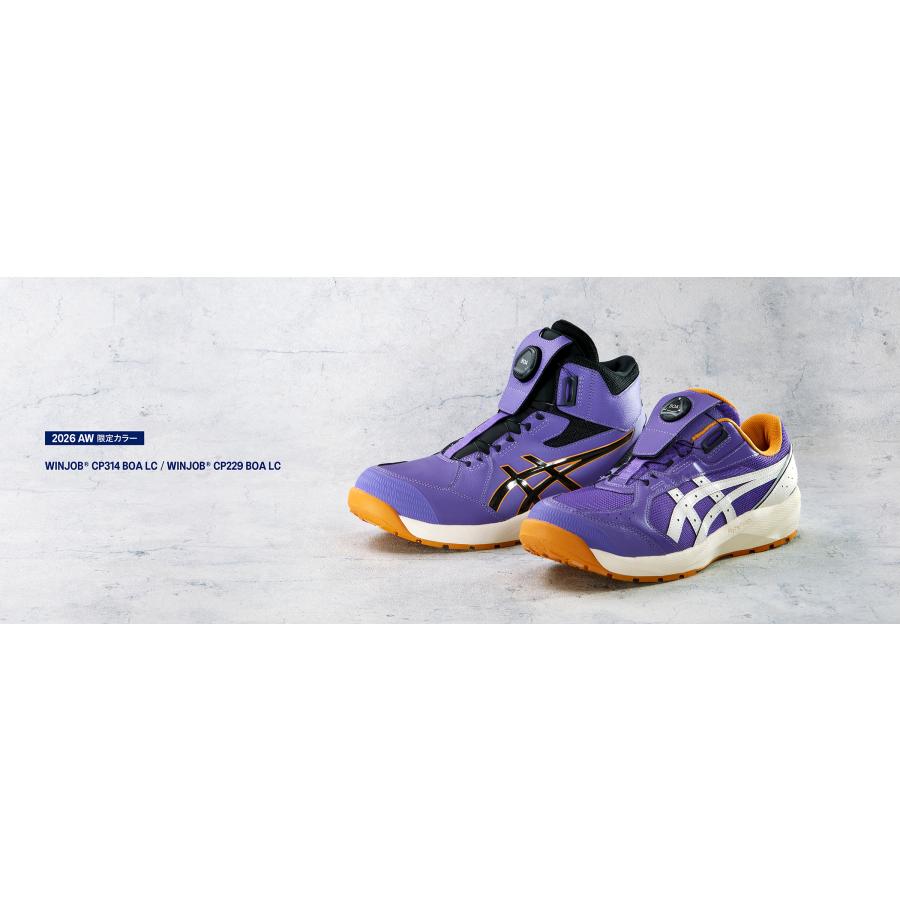 ASICS（アシックス） 限定色安全靴 ローカット ウィンジョブ CP229 BOA