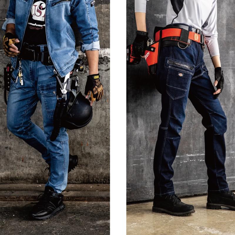Dickies（ディッキーズ） D-2905 デニムカーゴパンツ ストレッチ