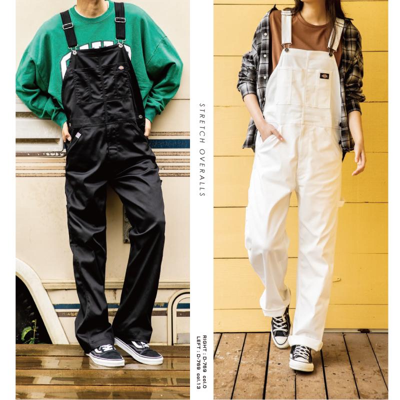 Dickies（ディッキーズ） D-769 T/Cストレッチオーバーオール つなぎ服