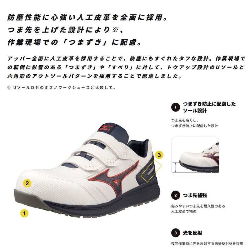 オールマイティ ミズノ 安全靴 オールマイティSU 22L MIZUNO オールマイティ ミズノ 安全靴 オールマイティSU 22L MIZUNO