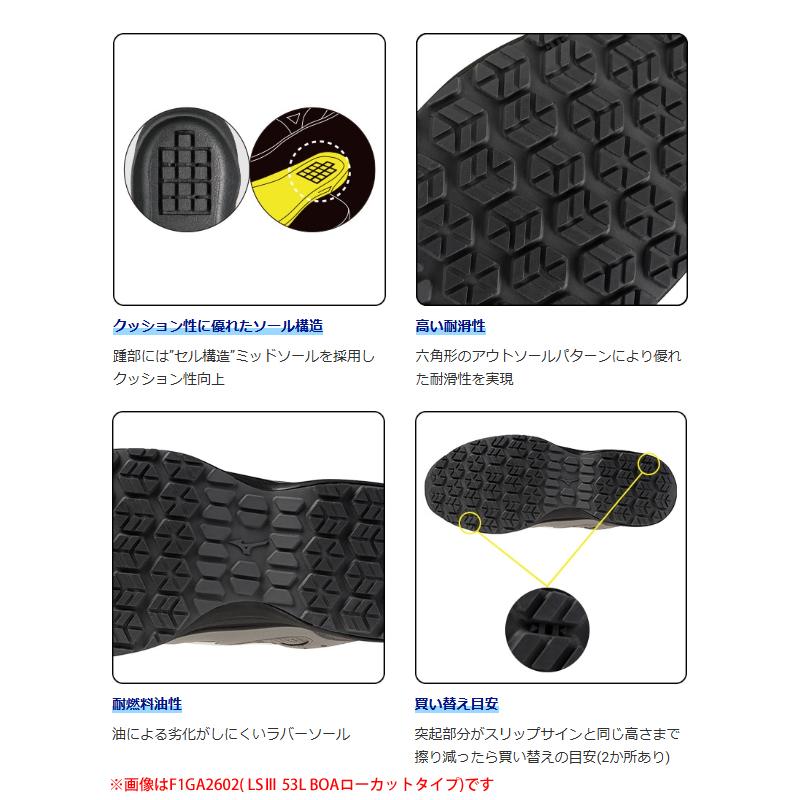 オールマイティ 安全靴 mizuno ハイカット ミズノ オールマイティLS3