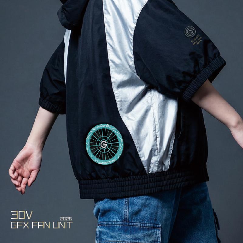 長信ジャパン 30V対応 ファンセット単品 GFX 空調作業服 熱中症対策