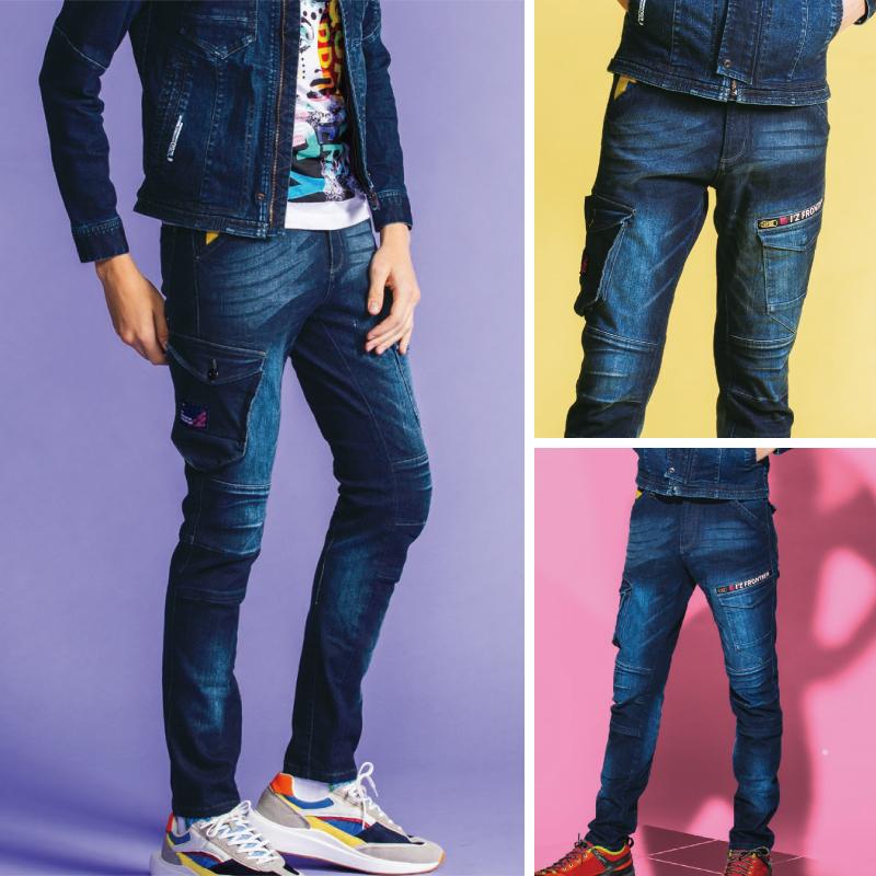 I'Z FRONTIER アイズフロンティア 7262 ハイストレッチ3Dカーゴパンツ