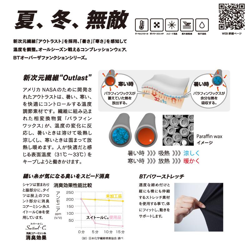 おたふく おたふく手袋 JW-540 BTアウトラスト ロングスリーブ クルー