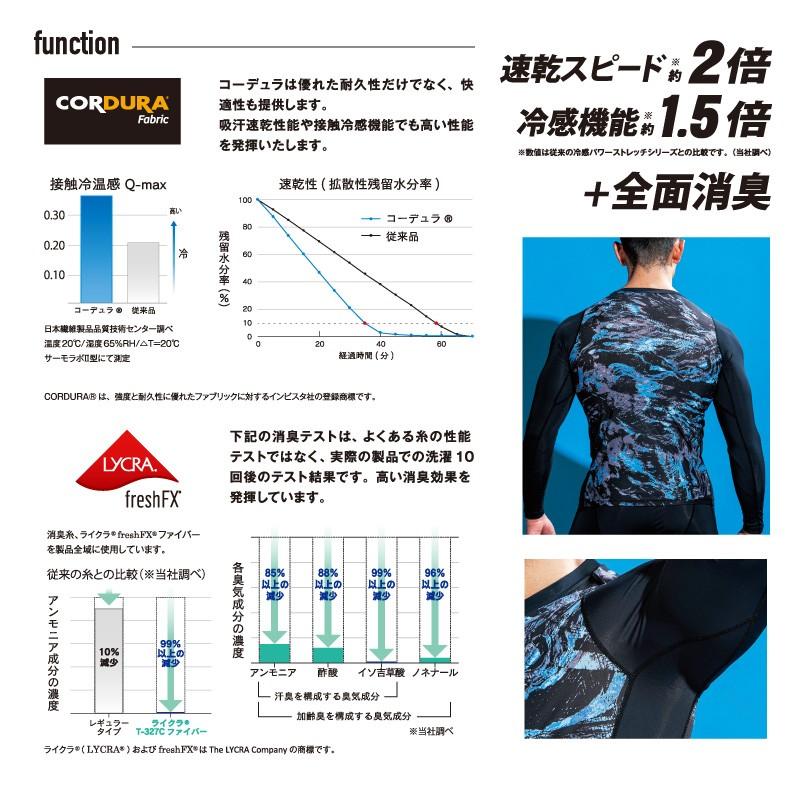 おたふく手袋 JW-732 パワーストレッチEVO 冷感・全面消臭 ストレッチ ロングパンツ インナー | おたふく（手袋） | 03