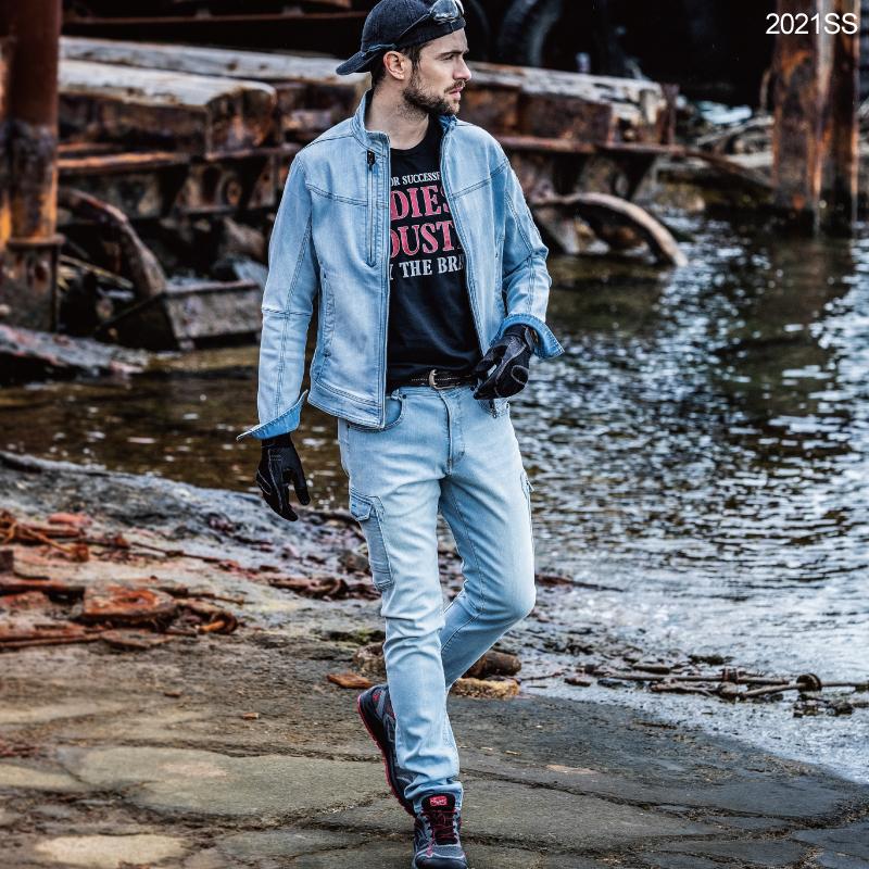 EVENRIVER（イーブンリバー） USD902 ストレッチデニムカーゴパンツX9