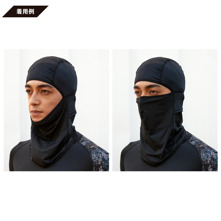 G.GROUND バラクラバ 0585-44 G.G ストレッチ 消臭 冷感 吸汗速乾 UV