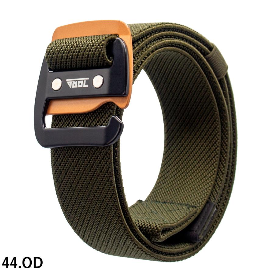 寅壱 ストレッチベルト 0735-934 W70-110cm対応 金属バックル