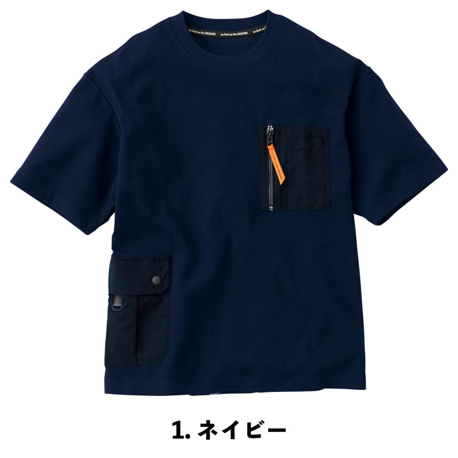 PRGR シャツ&トレーナー5点セット （半袖×3,長袖×2） G.GROUND 半袖Tシャツ 1305-53 G.G 二重組織 ポケット 吸汗速乾 消臭