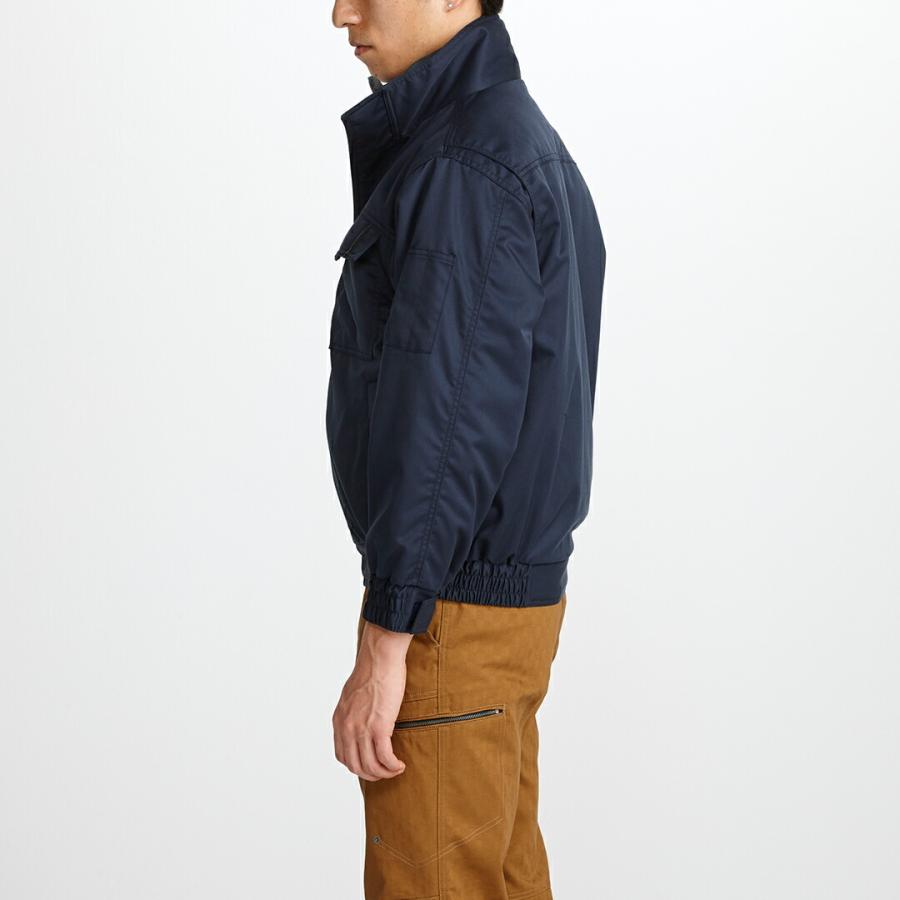 寅壱 防寒ブルゾン 2150-129M L LLソフトツイル 綿混紡 秋冬 防寒 上着