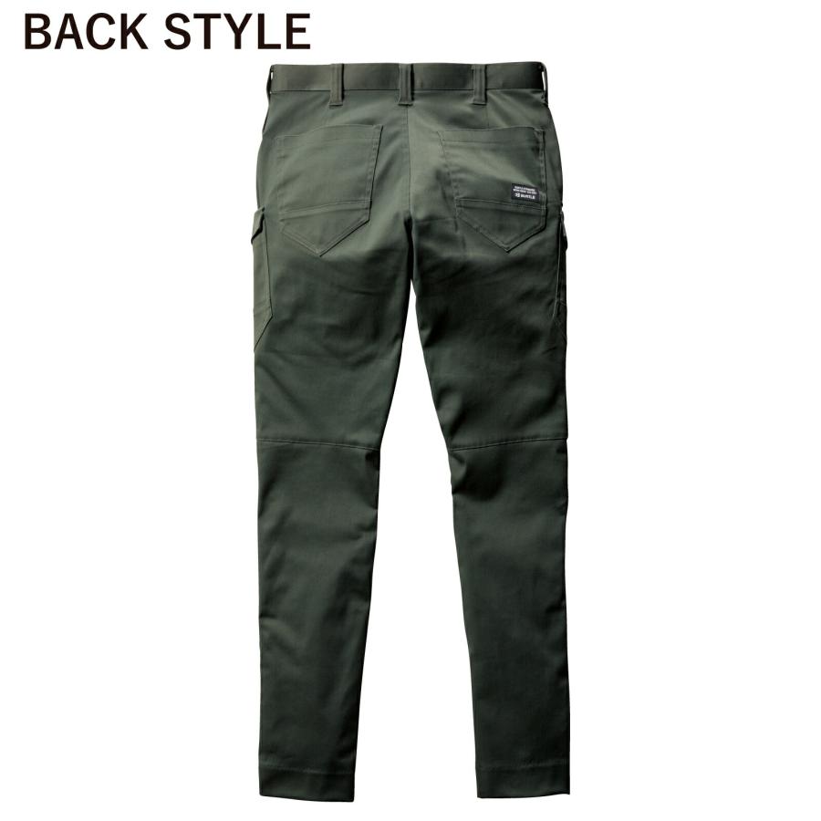 バートル カーゴパンツ 672 作業着 作業服 ストレッチ スリム メンズ レディース 通年 おしゃれ BURTLE |  | 11