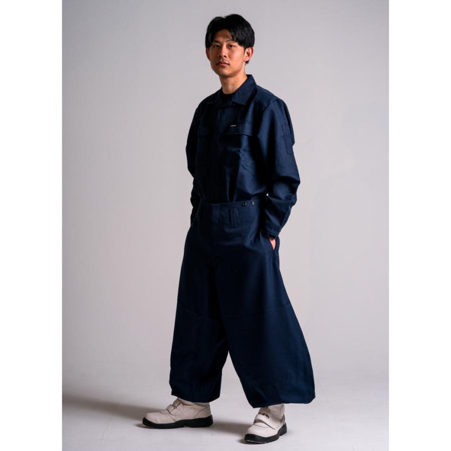 寅壱 超超ロング八分 9309-418 73〜100 パンツ ズボン ニッカポッカ トライチ TORA 寅一 鳶服 トビ服 作業着 作業服 職｜prouni｜03