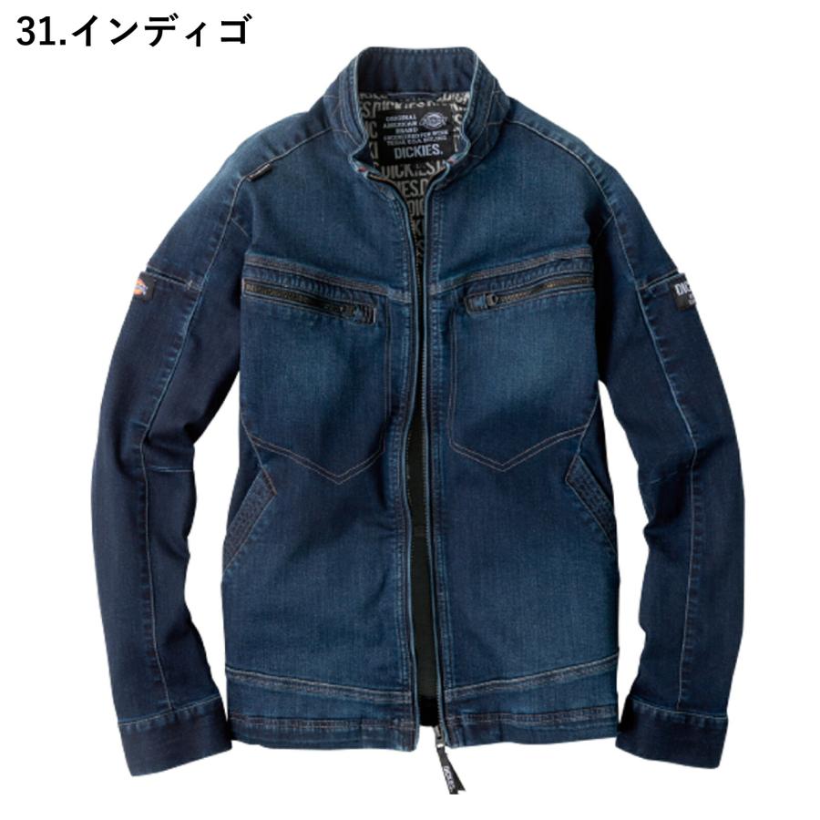 ディッキーズ デニムジャケット 作業着 作業服 ブルゾン ワーク D-2900