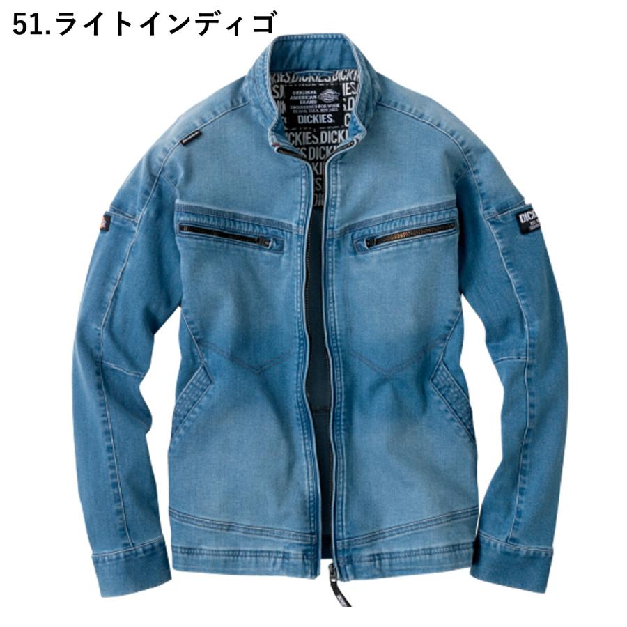 ディッキーズ デニムジャケット 作業着 作業服 ブルゾン ワーク D-2900