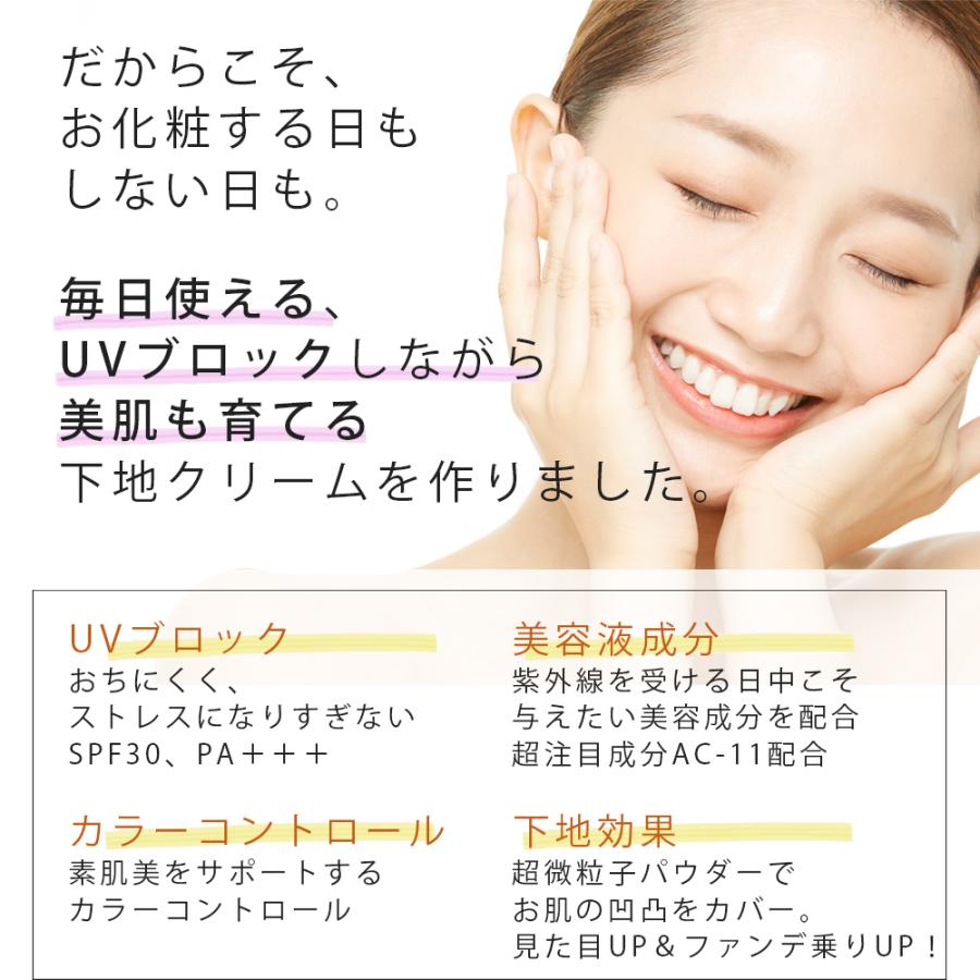 半額！UV 化粧下地 UVディフェンス ベースクリーム 2本セット SPF30 PA