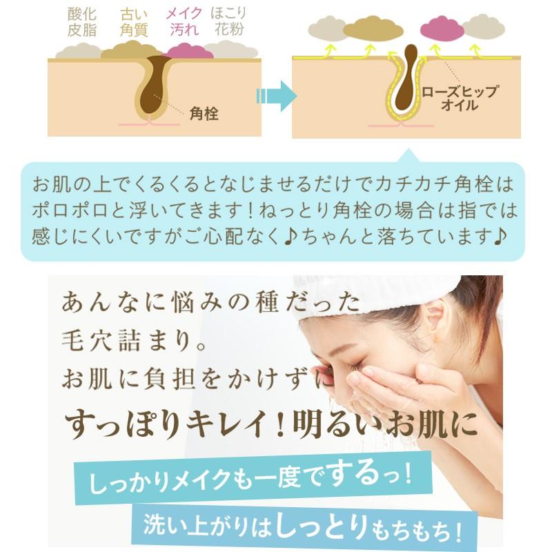 クレンジング オイル 徳用 BIGサイズ (250mL) ローズヒップオイル が主