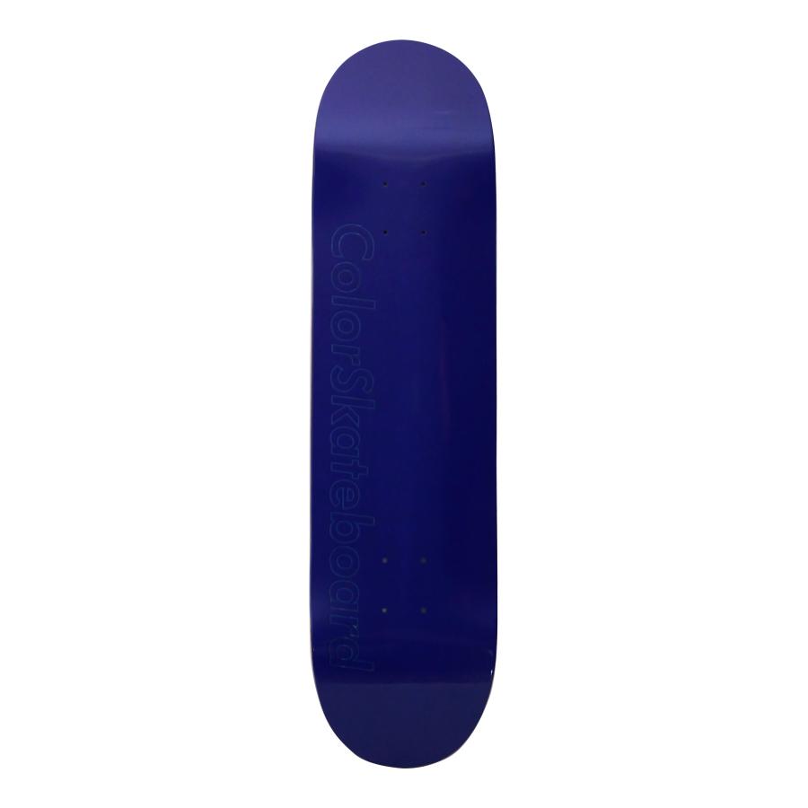COLOR SKATEBOARDS DECK カラースケートボード デッキ RESIN-7 Blue ブルー スケートボード スケボー ブランク キッズ | 