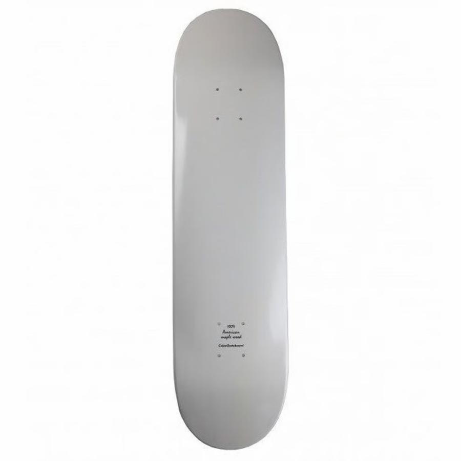 COLOR SKATEBOARDS DECK カラースケートボード デッキ White ホワイト スケートボード スケボー ブランク キッズ | 