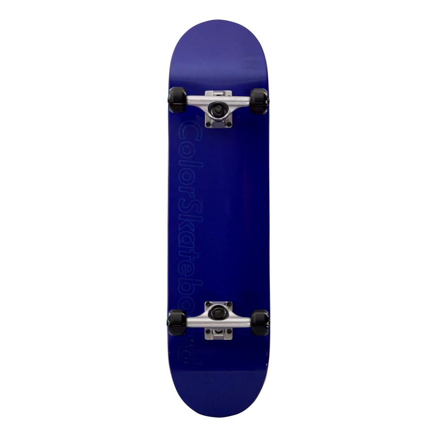 COLOR SKATEBOARDS コンプリート カラースケートボード RESIN-7 Blue ブルー スケートボード スケボー ブランク セット 完成品 キッズ 子供 | 