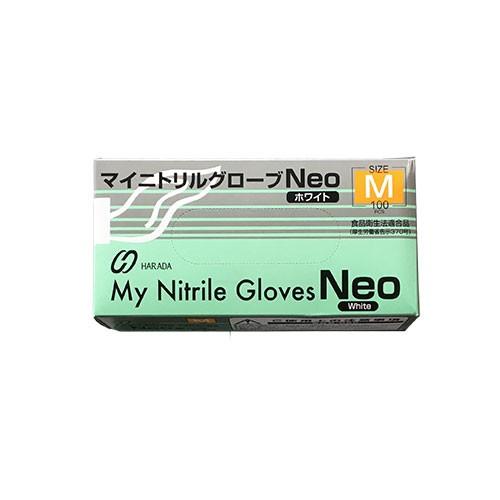 原田産業 マイニトリルグローブ Neo Mサイズ （100枚入） : プロウェル