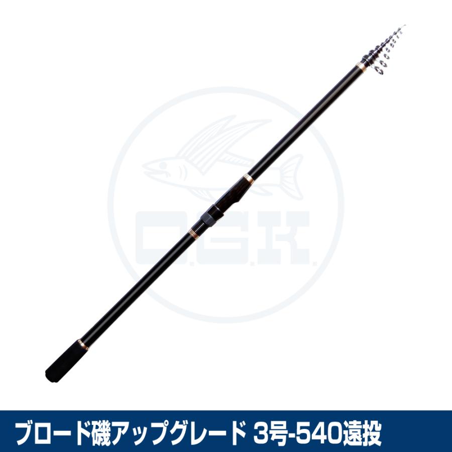 【未使用】BROAD 磯 防波堤 UP GRADE 3-540 遠投 2本セット 大阪漁具 (OGK) ブロード磯アップグレード 3-540遠投 (BRISU354W