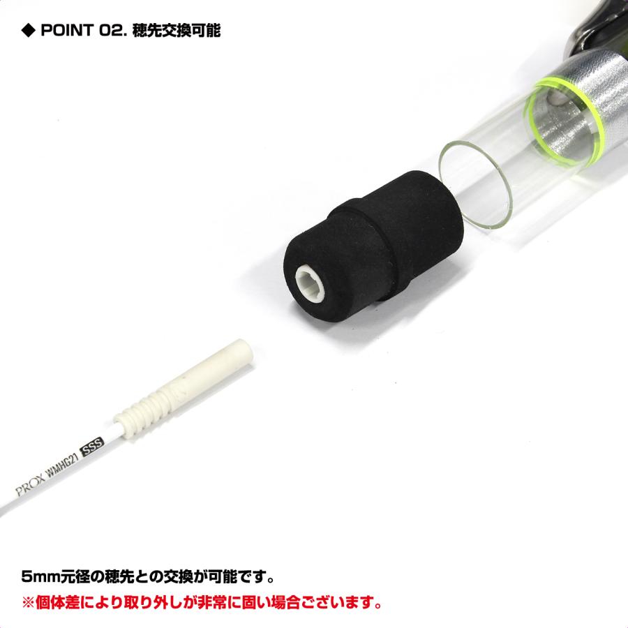 (PROX) クリアロック丸穂先 ロッド+スピニングリールセット (CRMS45) | PROX | 02