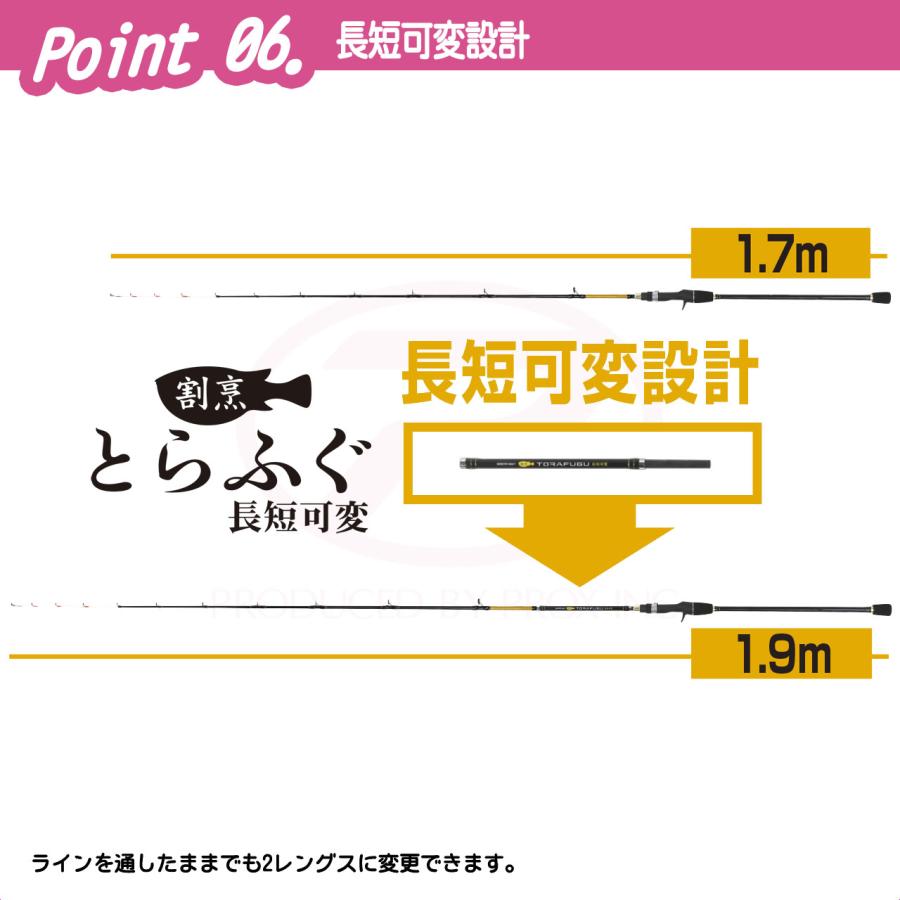 PROX（プロックス） 割烹とらふぐ長短可変 170/190 (KTFTK1719