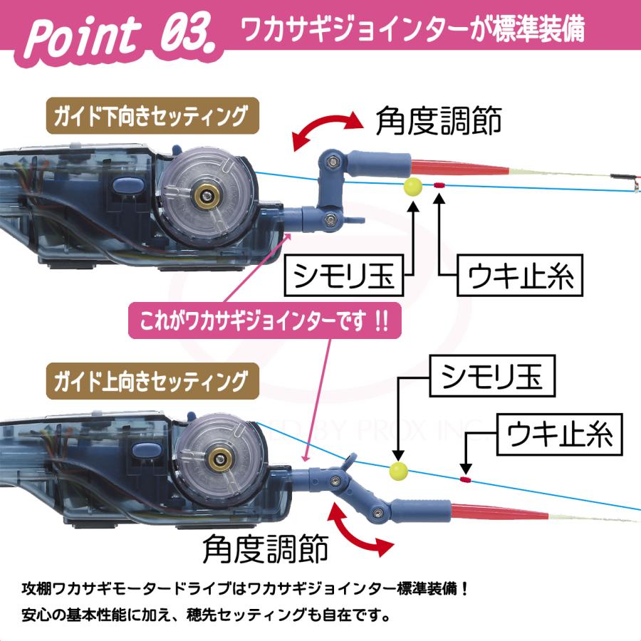 PROX（プロックス） 攻棚ワカサギモータードライブEC ICE (PX018E