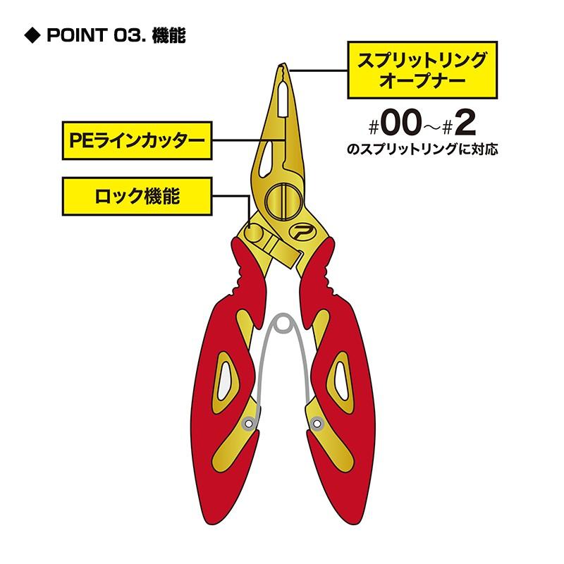 【クリックポスト発送】(PROX) 極細スプリットプライヤー (PX412) | PROX | 04