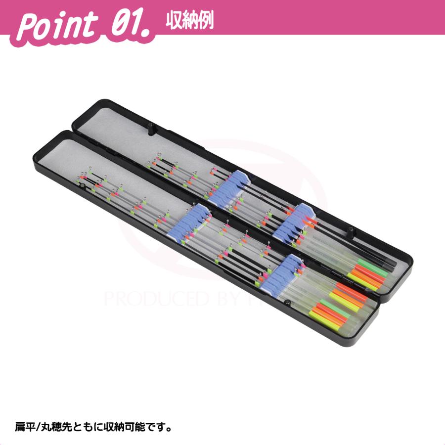 PROX（プロックス） 攻棚ワカサギ穂先ケース 37cm (PX82237