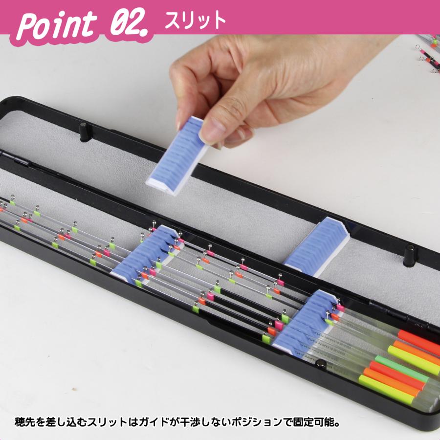 PROX（プロックス） 攻棚ワカサギ穂先ケース 37cm (PX82237