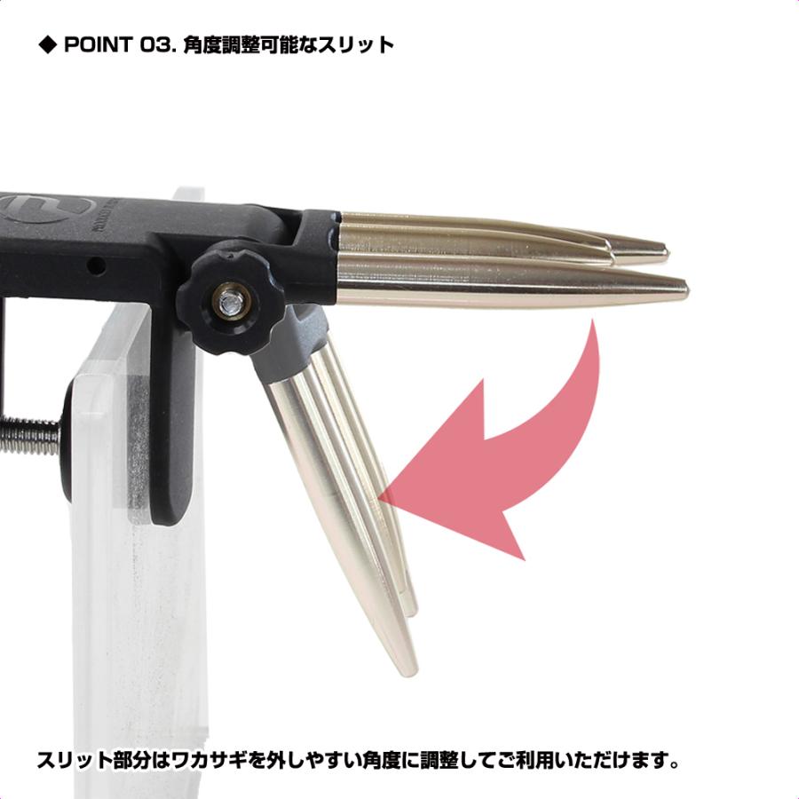 PROX（プロックス） ワンタッチワカサギ外しアイアンクロー/万力式