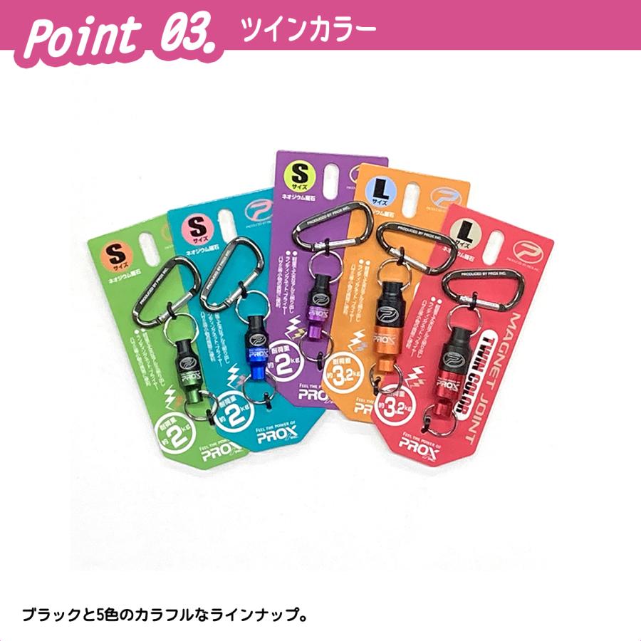ミニ系統板マグネットシリーズ 2点セット PROX（プロックス） 【クリックポスト発送】 マグネットジョイント