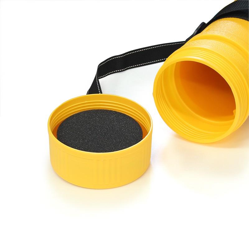 R18 イエロー フィッシングロッドカバー PROX（プロックス） ラウンドエアーロッドケース18.5φ 106-183CM